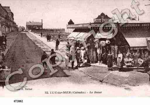 Ville de LUCSURMER, carte postale ancienne