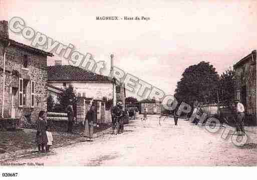 Ville de MAGNEUX, carte postale ancienne