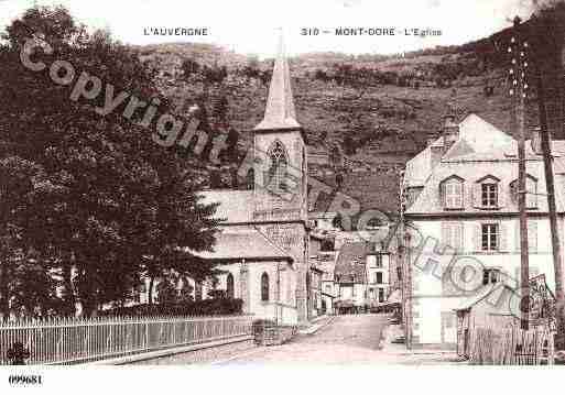 Ville de MONTDORE, carte postale ancienne