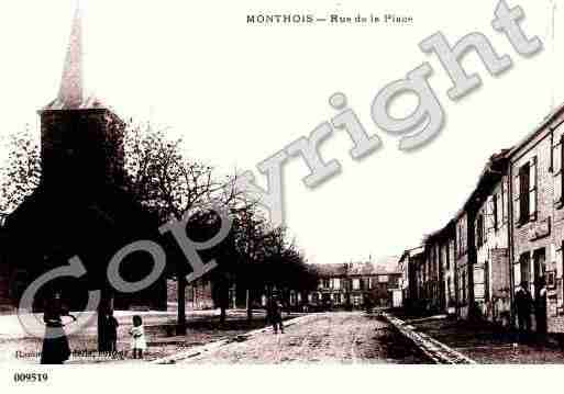 Ville de MONTHOIS, carte postale ancienne Ville de MONTHOIS, carte postale ancienne