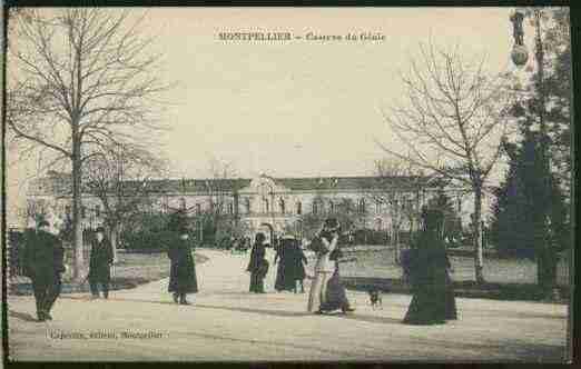 Ville de MONTPELLIER, carte postale ancienne