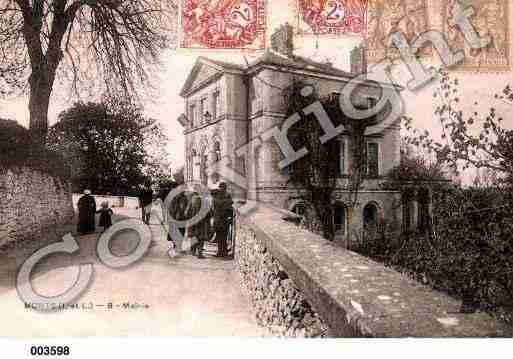 Ville de MONTS, carte postale ancienne