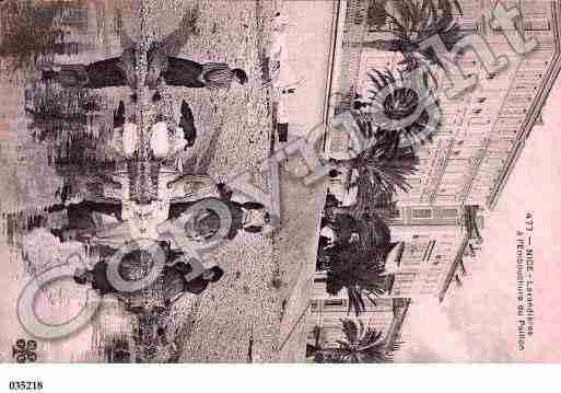 Ville de NICE, carte postale ancienne Ville de NICE, carte postale ancienne