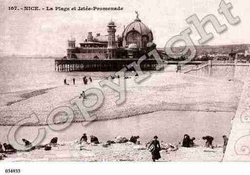 Ville de NICE, carte postale ancienne