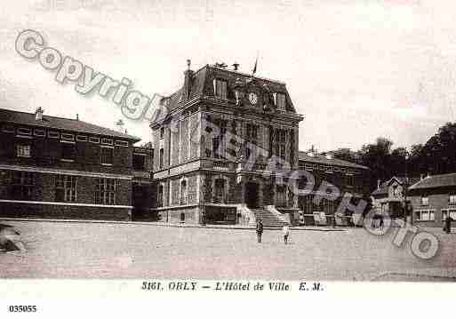 Ville de ORLY, carte postale ancienne