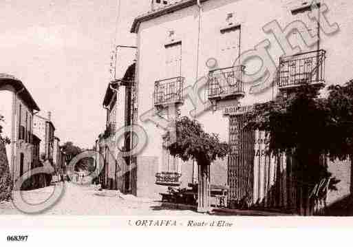 Ville de ORTAFFA, carte postale ancienne