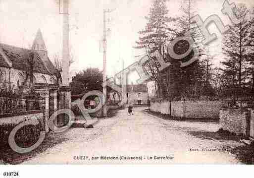 Ville de OUEZY, carte postale ancienne