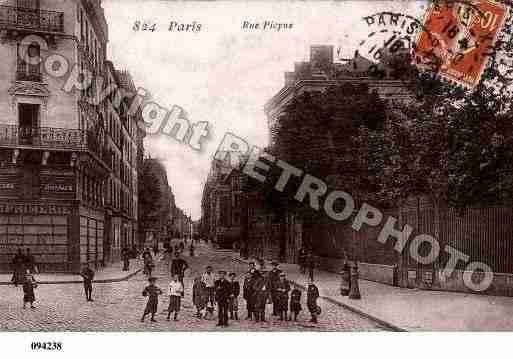 Ville de PARIS12, carte postale ancienne