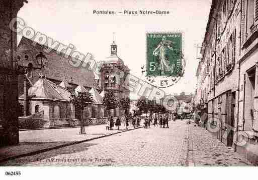 Ville de PONTOISE, carte postale ancienne