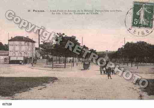 Ville de PUTEAUX, carte postale ancienne