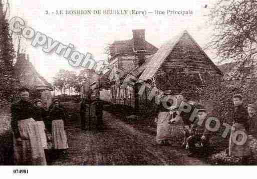 Ville de REUILLY, carte postale ancienne