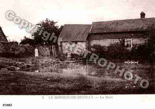 Ville de REUILLY, carte postale ancienne