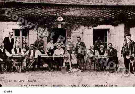 Ville de REUILLY, carte postale ancienne