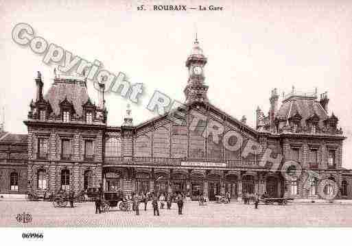 Ville de ROUBAIX, carte postale ancienne