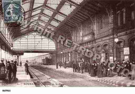 Ville de ROUBAIX, carte postale ancienne