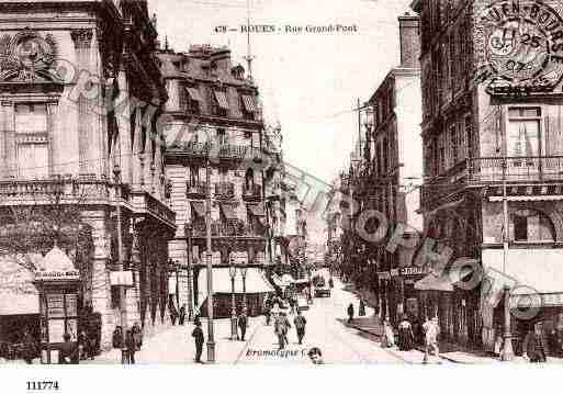 Ville de ROUEN, carte postale ancienne