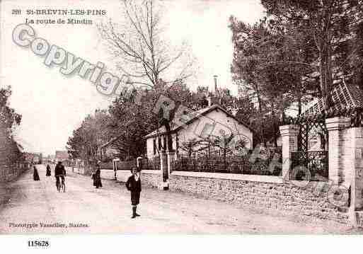 Ville de SAINTBREVINLESPINS, carte postale ancienne