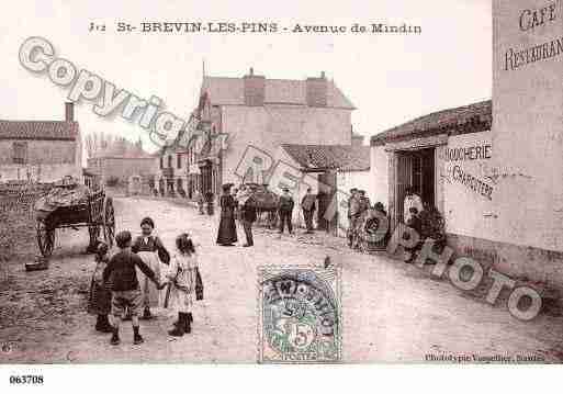 Ville de SAINTBREVINLESPINS, carte postale ancienne