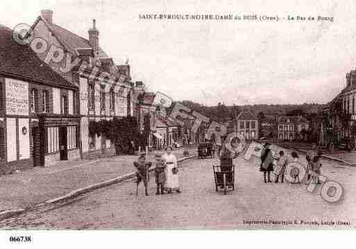 Ville de SAINTEVROULTNOTREDAMEDUBOIS, carte postale ancienne