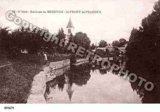 Ville de SAINTFRONTDEPRADOUX, carte postale ancienne