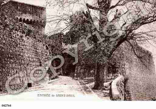 Ville de SAINTPAUL, carte postale ancienne