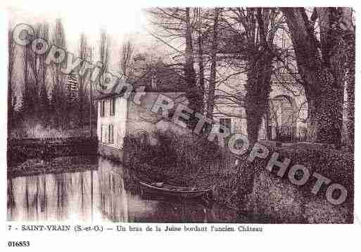 Ville de SAINTVRAIN, carte postale ancienne