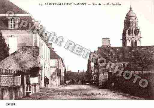 Ville de SAINTEMARIEDUMONT, carte postale ancienne Ville de SAINTEMARIEDUMONT, carte postale ancienne