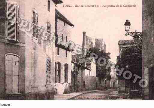 Ville de TOUL, carte postale ancienne