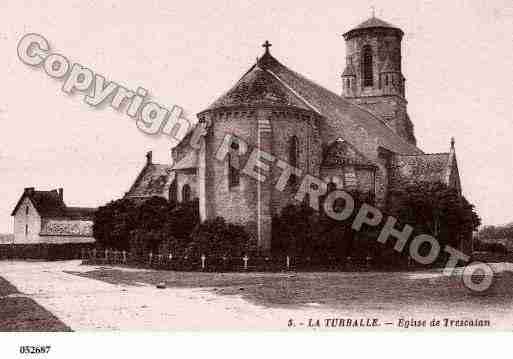 Ville de TURBALLE(LA), carte postale ancienne