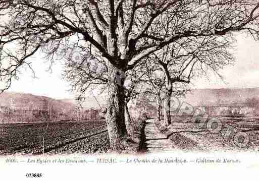 Ville de TURSAC, carte postale ancienne