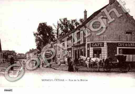 Ville de VERNEUILL'ETANG, carte postale ancienne