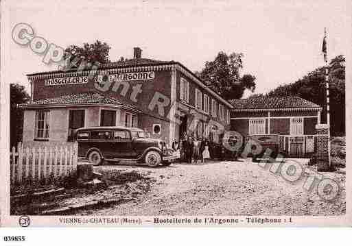 Ville de VIENNELECHATEAU, carte postale ancienne