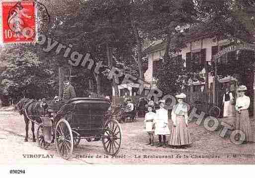 Ville de VIROFLAY, carte postale ancienne