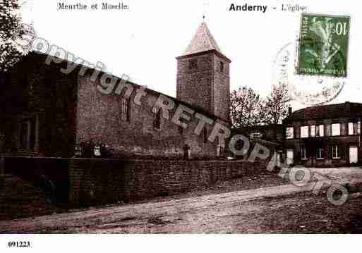 Ville de ANDERNY, carte postale ancienne