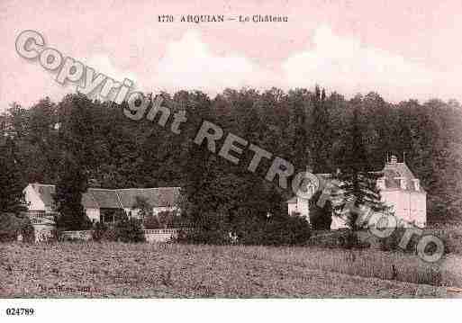 Ville de ARQUIAN, carte postale ancienne