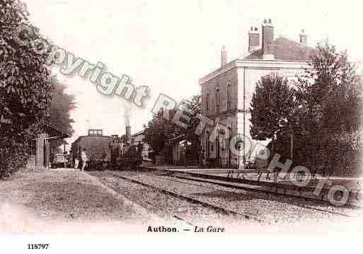 Ville de AUTHONDUPERCHE, carte postale ancienne