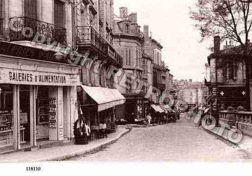 Ville de BERGERAC, carte postale ancienne