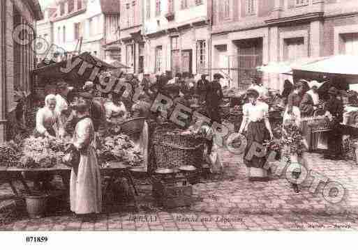 Ville de BERNAY, carte postale ancienne