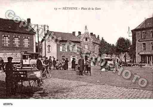 Ville de BETHUNE, carte postale ancienne