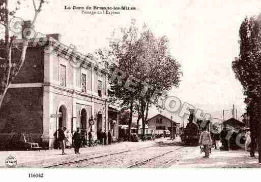 Ville de BRASSACLESMINES, carte postale ancienne