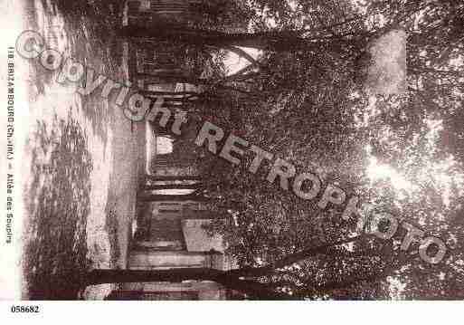 Ville de BRIZAMBOURG, carte postale ancienne
