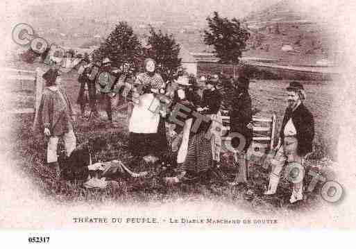 Ville de BUSSANG, carte postale ancienne