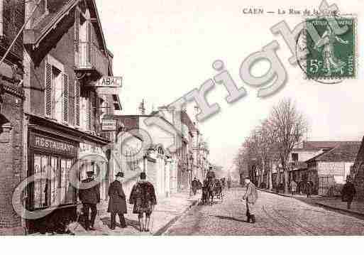 Ville de CAEN, carte postale ancienne