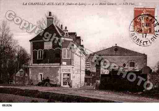 Ville de CHAPELLEAUXNAUX(LA), carte postale ancienne