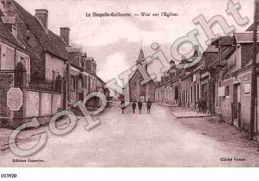 Ville de CHAPELLEGUILLAUME, carte postale ancienne