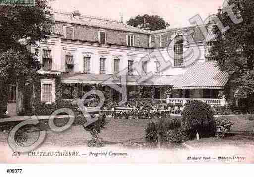 Ville de CHATEAUTHIERRY, carte postale ancienne