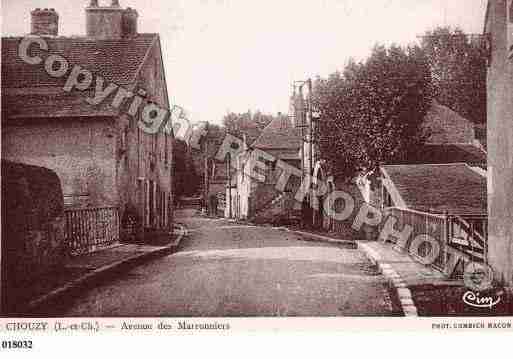 Ville de CHOUZYSURCISSE, carte postale ancienne