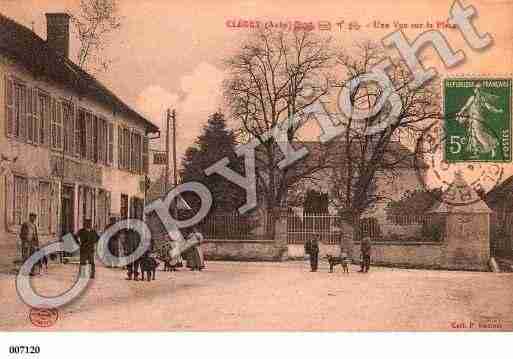 Ville de CLEREY, carte postale ancienne