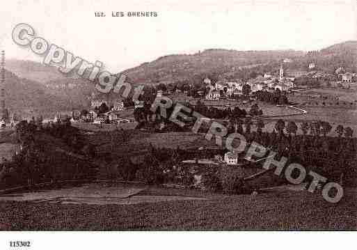 Ville de CLUSEETMIJOUX(LA), carte postale ancienne