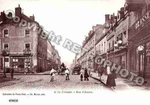 Ville de CREUSOT(LE), carte postale ancienne
